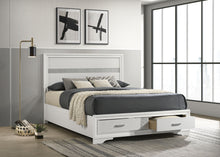 Load image into Gallery viewer, Miranda Panel Platform Storage Bed

