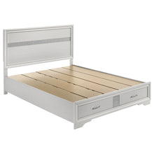 Load image into Gallery viewer, Miranda Panel Platform Storage Bed
