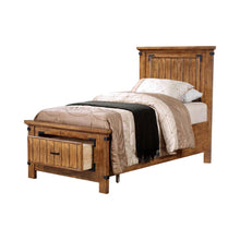 Load image into Gallery viewer, Brenner Twin Storage Bed Rustic Honey image
