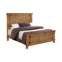 Load image into Gallery viewer, Brenner Full Panel Bed Rustic Honey image
