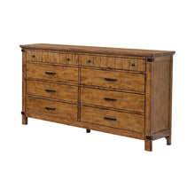 Load image into Gallery viewer, Brenner 8-drawer Dresser Rustic Honey image
