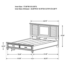 Load image into Gallery viewer, Franco Panel Platform Storage Bed
