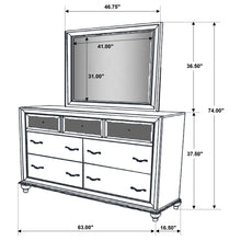 Load image into Gallery viewer, Barzini Dresser With Mirror
