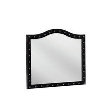 Load image into Gallery viewer, Deanna Button Tufted Dresser Mirror Black image
