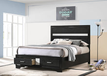 Load image into Gallery viewer, Miranda Panel Platform Storage Bed
