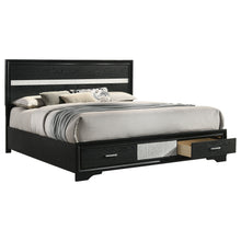 Load image into Gallery viewer, Miranda Panel Platform Storage Bed
