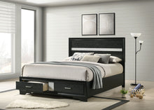 Load image into Gallery viewer, Miranda Panel Platform Storage Bed

