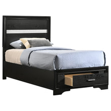 Load image into Gallery viewer, Miranda Panel Platform Storage Bed
