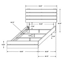 Load image into Gallery viewer, Brantford Wood Storage Panel Bed
