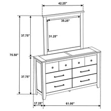 Load image into Gallery viewer, Hazlewood Dresser with Mirror
