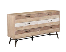 Load image into Gallery viewer, Marlow 6-drawer Dresser Rough Sawn Multi image
