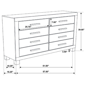 Woodmont 4 & 5 Piece E.King, Queen, & Cal;.King Bedroom Sets