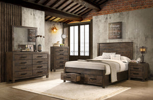 Woodmont 4 & 5 Piece E.King, Queen, & Cal;.King Bedroom Sets