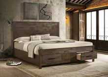 Load image into Gallery viewer, Woodmont Panel Platform Storage Bed
