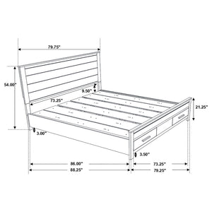 Woodmont 4 & 5 Piece E.King, Queen, & Cal;.King Bedroom Sets