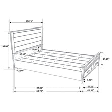 Load image into Gallery viewer, Woodmont Panel Platform Storage Bed
