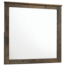 Load image into Gallery viewer, Woodmont Rectangle Dresser Mirror Rustic Golden Brown
