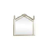 Load image into Gallery viewer, Heidi Arched Dresser Mirror Metallic Platinum image
