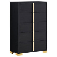 Load image into Gallery viewer, Marceline Bedroom Sets White &amp; Black 4 &amp; 5 Piece
