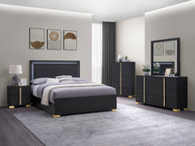 Load image into Gallery viewer, Marceline Beds White &amp; Black Eastren King, Full, Twin, &amp; Queen
