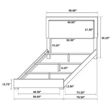 Load image into Gallery viewer, Marceline Bedroom Sets White &amp; Black 4 &amp; 5 Piece
