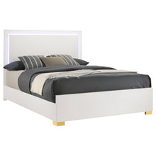 Load image into Gallery viewer, Marceline Panel Bed with LED Lighting
