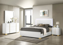 Load image into Gallery viewer, Marceline Bedroom Sets White &amp; Black 4 &amp; 5 Piece
