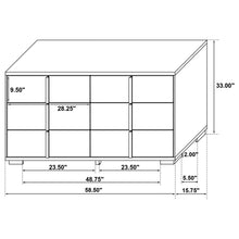 Load image into Gallery viewer, Marceline Bedroom Sets White &amp; Black 4 &amp; 5 Piece
