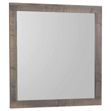 Load image into Gallery viewer, Frederick Square Dresser Mirror Weathered Oak image
