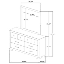 Load image into Gallery viewer, Arielle Dresser with Mirror

