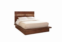 Load image into Gallery viewer, Winslow California King, E.King &amp; Queen Bed Smokey Walnut and Coffee Bean
