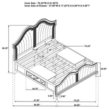 Load image into Gallery viewer, Evangeline 4 Pc Bedroom Set
