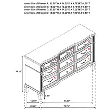 Load image into Gallery viewer, Evangeline 4 Pc Bedroom Set
