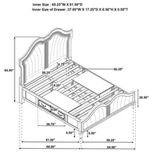 Load image into Gallery viewer, Evangeline 4 Pc Bedroom Set
