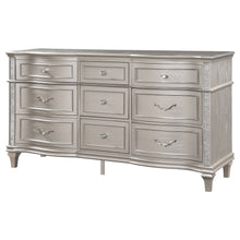 Load image into Gallery viewer, Evangeline 9-drawer Dresser Silver Oak

