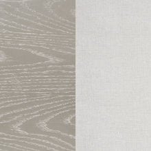 Load image into Gallery viewer, Evangeline Upholstered Demilune Bench Ivory and Silver Oak
