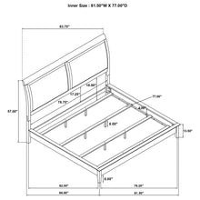 Load image into Gallery viewer, Bexhill 4 &amp; 5 Piece Bedroom Set King, Cal.King, &amp; Queen
