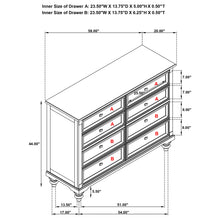 Load image into Gallery viewer, Andover 4 &amp; 5 Piece Bedroom Set King, Queen, &amp; Cal.King
