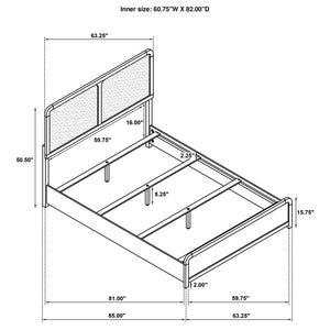 Cavelle 4 Pc Bedroom Set