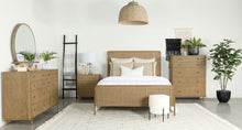 Load image into Gallery viewer, Arini Upholstered Panel Bed
