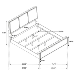 Arini Upholstered Panel Bed