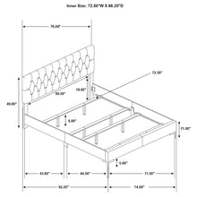 Load image into Gallery viewer, Kendall Upholstered Panel Bed
