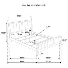 Load image into Gallery viewer, Wilkes 4 &amp; 5 Piece E.King, Queen, Twin, &amp; Full Bedroom Set
