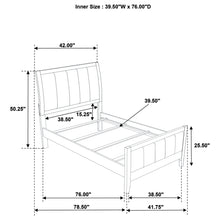 Load image into Gallery viewer, Wilkes 4 &amp; 5 Piece E.King, Queen, Twin, &amp; Full Bedroom Set
