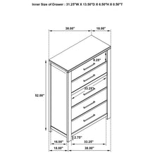 Load image into Gallery viewer, Kieran 5 Pc Bedroom Set
