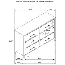 Load image into Gallery viewer, Anastasia 4 Pc Bedroom Set
