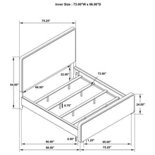 Load image into Gallery viewer, Anastasia California King Bed
