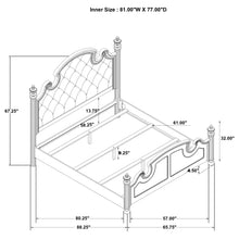 Load image into Gallery viewer, Celina 4 &amp; 5 Piece Bedroom Set King &amp; Queen
