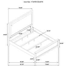 Load image into Gallery viewer, Marielle California King, E.King, &amp; Queen Bed
