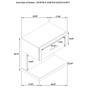 Kenora 4 & 5 Piece Bedroom Set E.King, Queen, & Cal.king